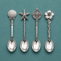 Bodynureva™ Classic Travel Souvenir Spoon Set