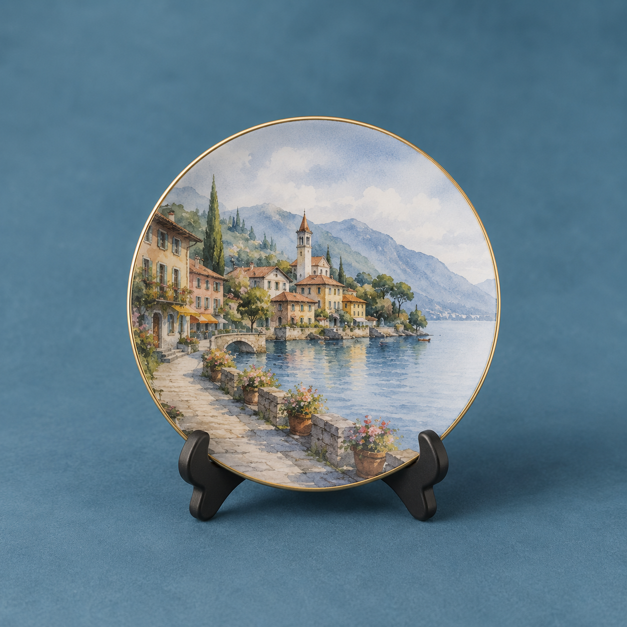 Bodynureva™ Scenic Collectible Display Plate